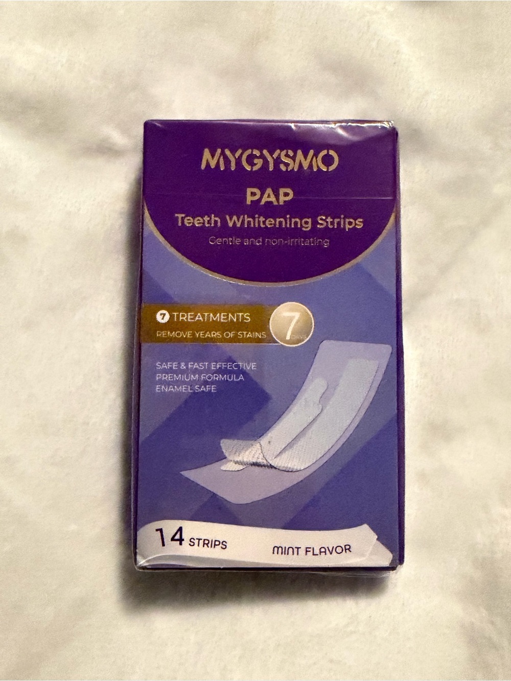 MYGYSMO PAP Teeth Whitening Strips 14 Count